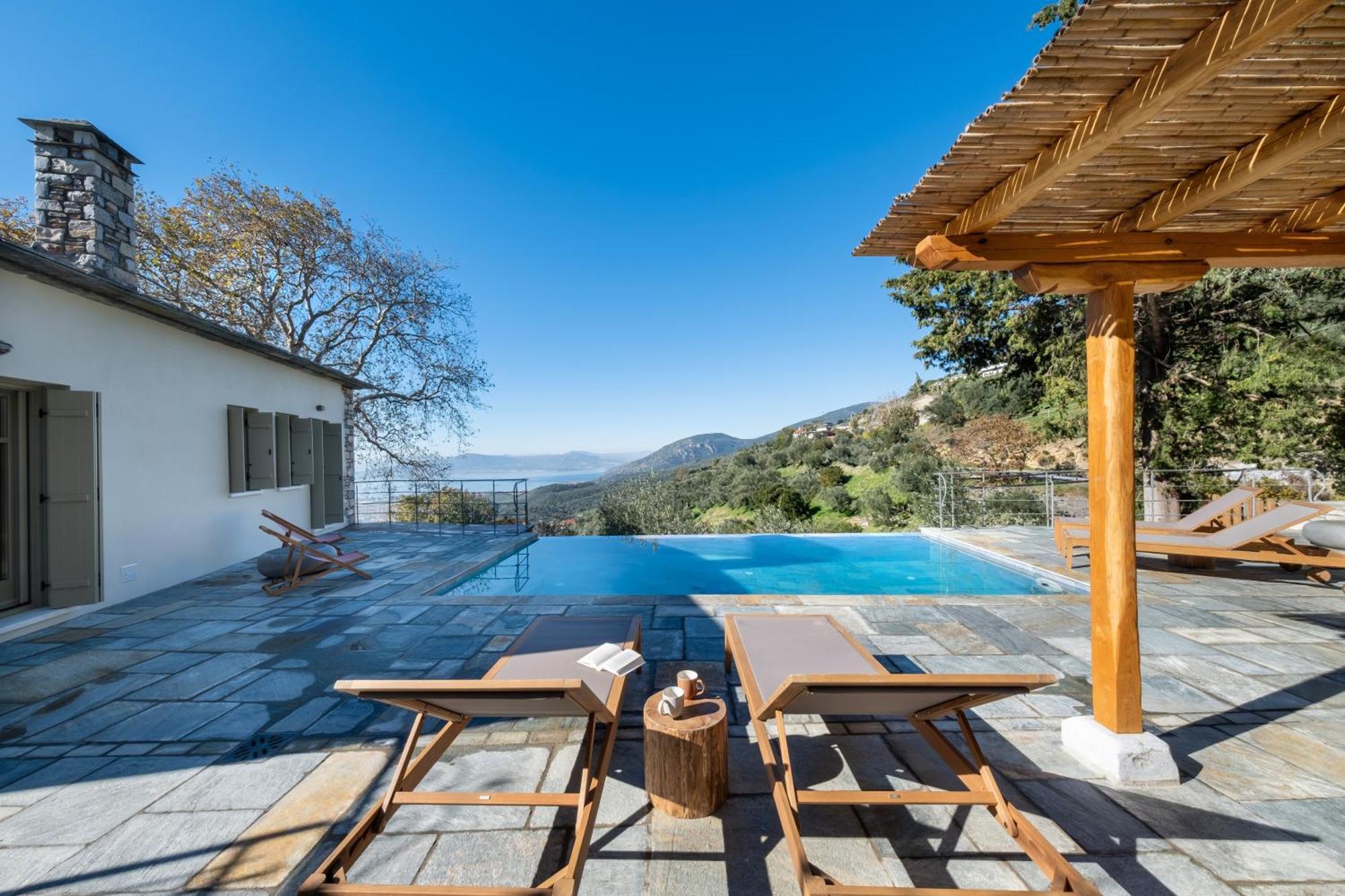 Strofilos Villas Agios Vlasios (Thessalia) Exterior foto